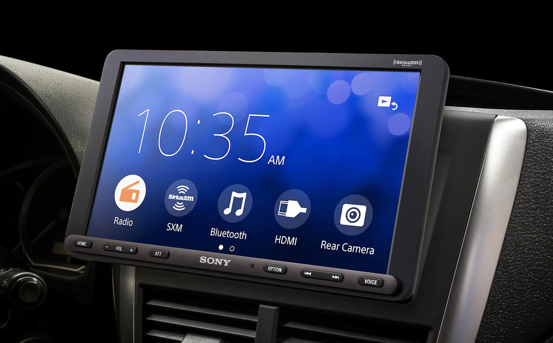 Sony XAV-AX8100 8.95" Floating Multi Media Receiver with Apple Carplay, Android Auto and HDMI Input