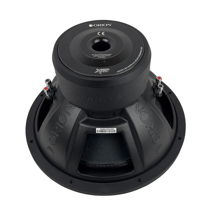 Orion XTR154D 3000 Watts Max DVC 15" XTR Series Dual 4 Ohm Car Subwoofer (Each)
