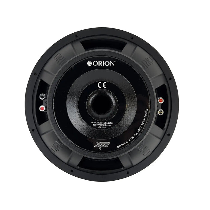 Orion XTR154D 3000 Watts Max DVC 15" XTR Series Dual 4 Ohm Car Subwoofer (Each)