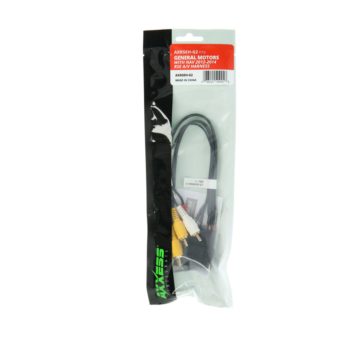 Axxess AXRSEH-G2 GM (with NAV) RSE A/V Retention Harness for select 2008-2016 GMC Chevrolet Cadillac