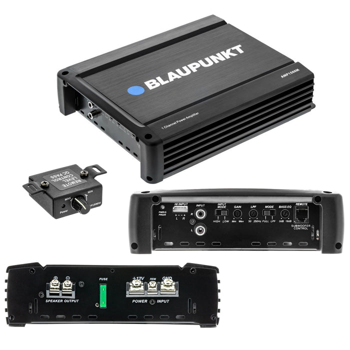 Blaupunkt AMP1501 1500 W Max Monoblocco Classe D Stereo Car Audio - Foto 8
