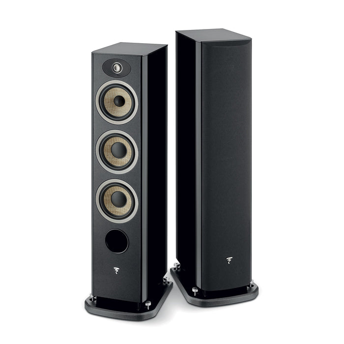 Focal Aria Evo X No. 2 Bass-Reflex 3-Way Floor-standing Loudspeaker - Black High Gloss (each)