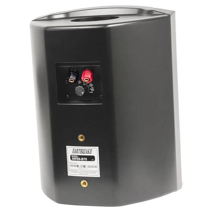 Earthquake Sound AWS6-B70 Indoor/Outdoor 6.5" 8-Ohm 200W Max Surface Mount Speaker (each)