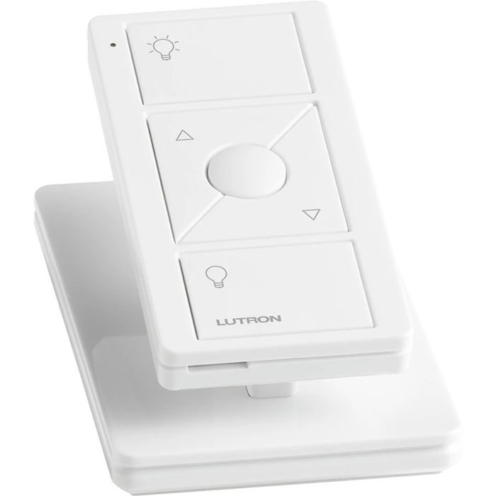 Lutron PJ2-3BRL-WH-L01R Pico 3-Button for Caseta Smart Dimmer Switch with Raise/Lower White Remote Control