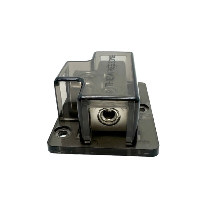 1/0 or 4 Gauge Input to 2 x 4 or 8 Gauge Output Power/Ground Distribution Block