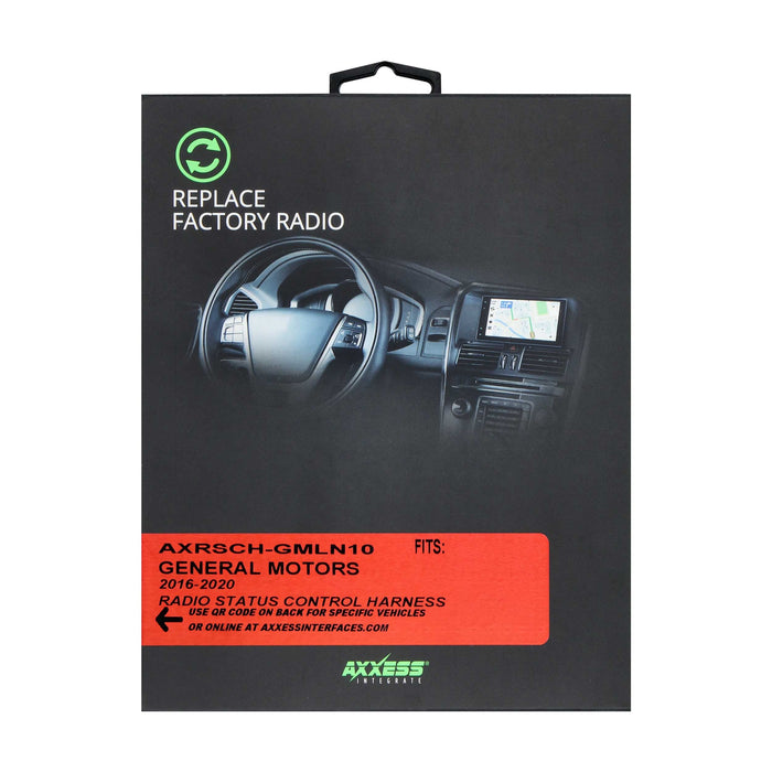 Axxess AXRSCH-GMLN10 Radio Status Control Harness for Select GM 2016-2020