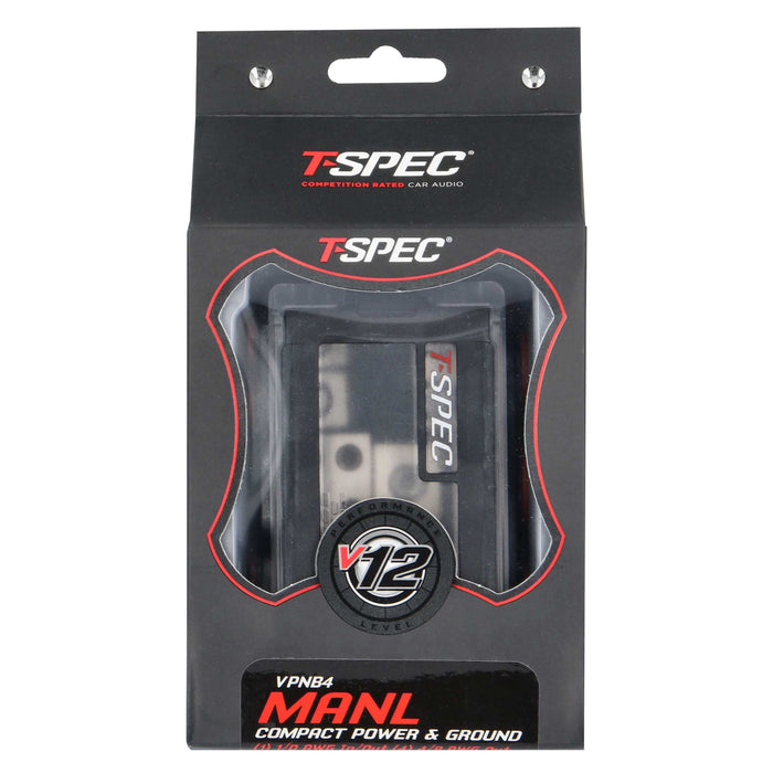 T-spec VPNB4 MANL 4-Position All-In-One Distribution Block