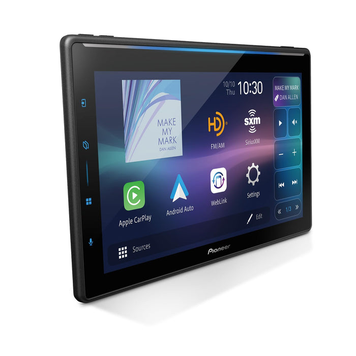 Pioneer DMH-WT6000NEX 10.1" HD Touchscreen Digital Media Receiver with Wireless Apple CarPlay, Android Auto & Alexa Built-In