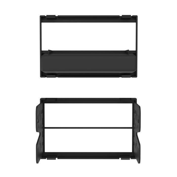 Metra 99-7505 Single or Double DIN Dash Multi-Kit for Select 1995-2006 Mazda Vehicles