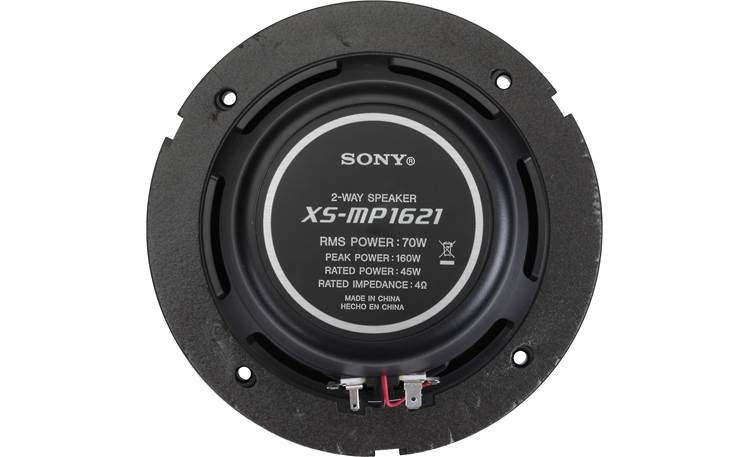 Sony XS-MP1621 6.5" 160W Max Power 2-Way Coaxial Marine Speakers White (Pair)