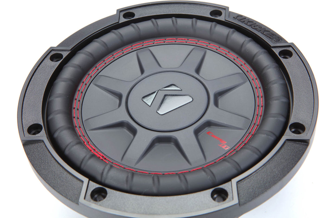 Kicker 48CWRT674 CompRT Series 6 3/4" Shallow Mount Subwoofer with Dual 4-ohm Voice Coils (each)