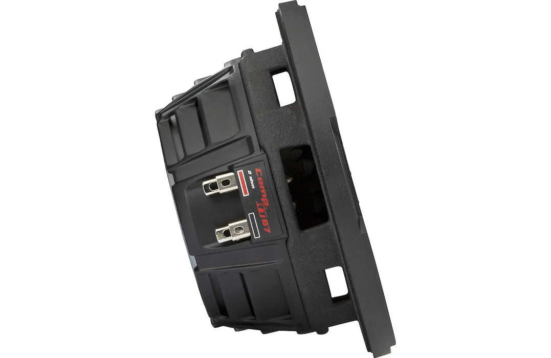 Kicker 48CWRT674 CompRT Series 6 3/4" Shallow Mount Subwoofer with Dual 4-ohm Voice Coils (each)