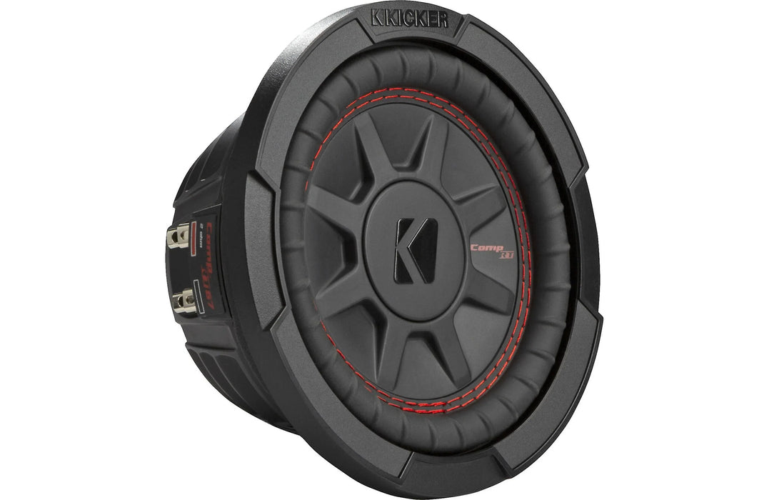 Kicker 48CWRT674 CompRT Series 6 3/4" Shallow Mount Subwoofer with Dual 4-ohm Voice Coils (each)