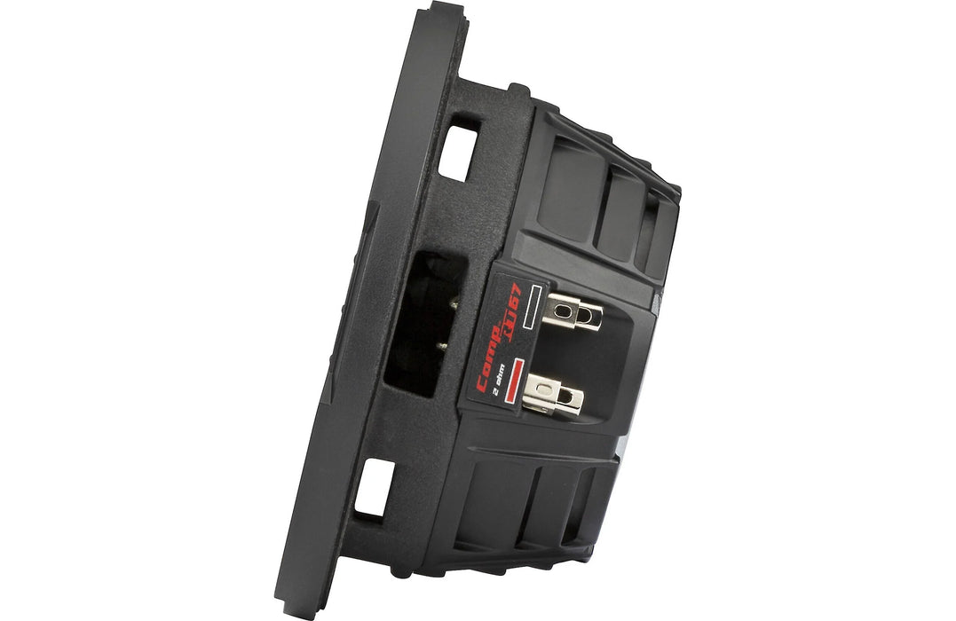 Kicker 48CWRT674 CompRT Series 6 3/4" Shallow Mount Subwoofer with Dual 4-ohm Voice Coils (each)