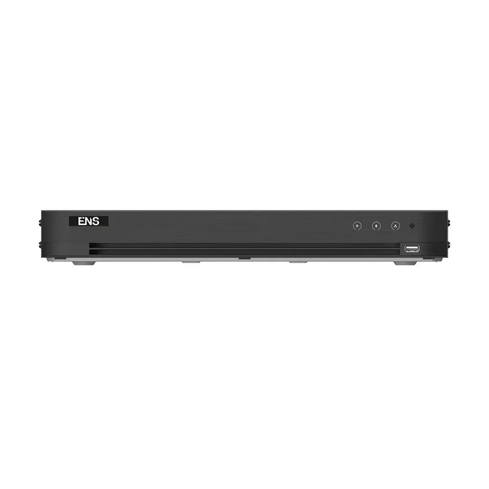 iSD2216 24I-X2 ISD2216/24I-X2 ENS-H 5MP Lite, 2X SATA PORTS 16-Channel 1080P 1U H.265 AcuSense DVR with 4TB HDD