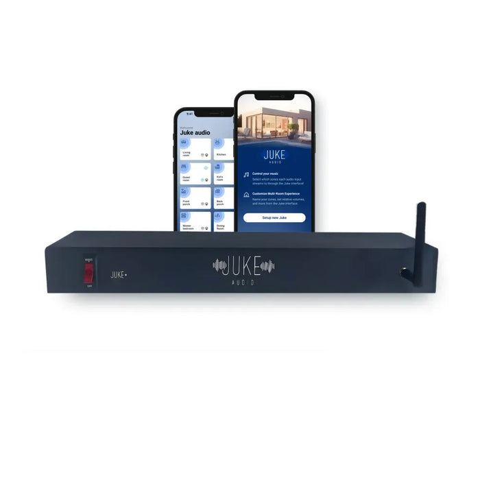 Juke Audio Juke+ Multi-Room Audio Amplifier 6-zone with Apple AirPlay 2, Spotify Connect, and Bluetooth