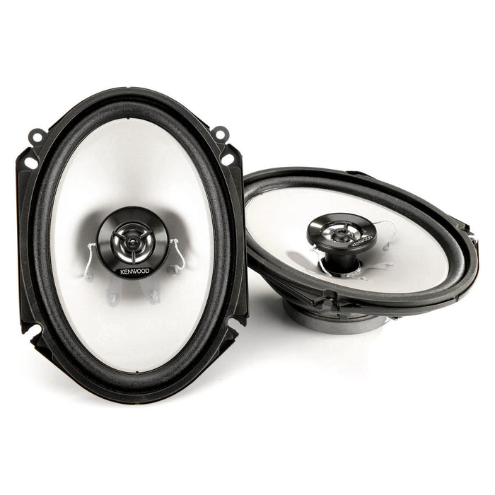 Kenwood KFC-C6866S 6"x 8" 2‑Way 250 Watt Car Stereo Speakers - Pair