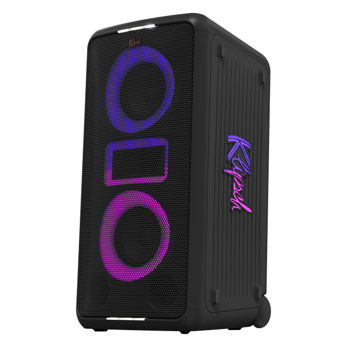 Klipsch Miami Wireless Bluetooth Portable Rechargeable Party Speaker with Microphone