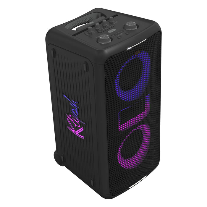 Klipsch Miami Wireless Bluetooth Portable Rechargeable Party Speaker with Microphone