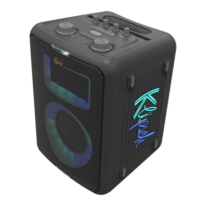 Klipsch Vegas Wireless Bluetooth Portable Rechargeable Party Speaker with Microphone