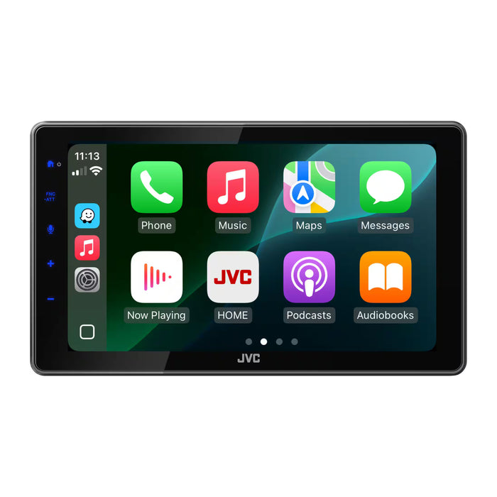 JVC KW-Z900W 9" Floating Display Apple CarPlay Android Auto Multimedia Receiver with Bluetooth, SiriusXM iDatalink Maestro Ready