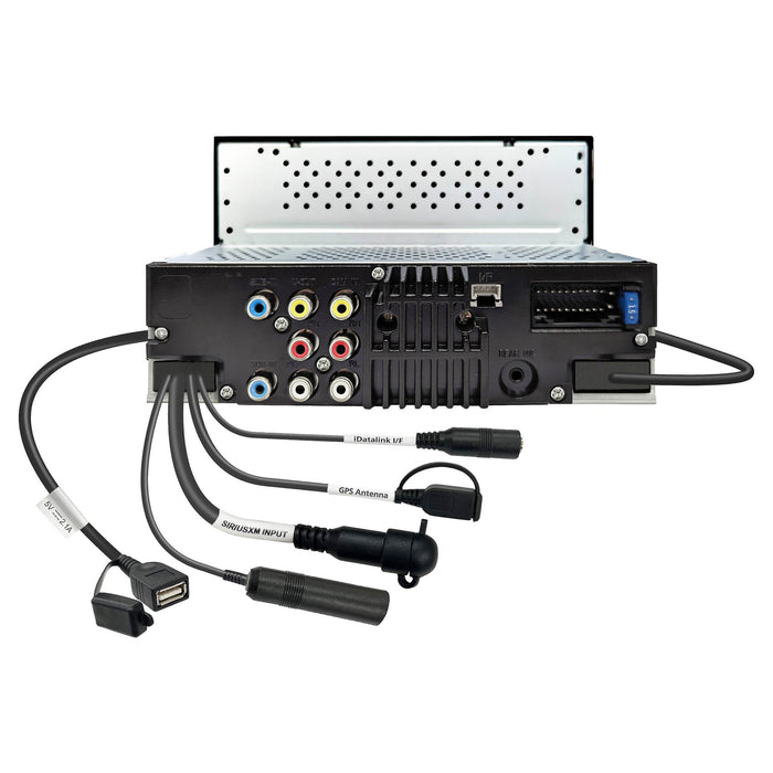 JVC KW-M695BW 6.8" Touchscreen Digital Multimedia Receiver w/ Wireless Apple CarPlay Android Auto Bluetooth, SiriusXM Ready, iDatalink Maestro Ready