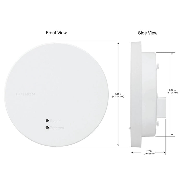 Lutron RR-PROC3-KIT RadioRA 3 All-In One Processor Starter Kit with Injector Ethernet Cable and Shelf Mount