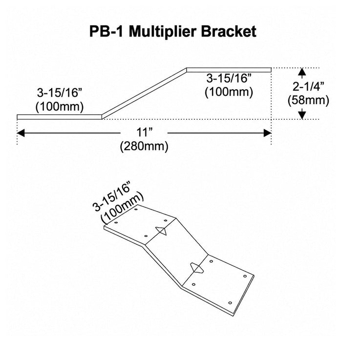 Earthquake Sound PB-1 Torque Amplification Bracket