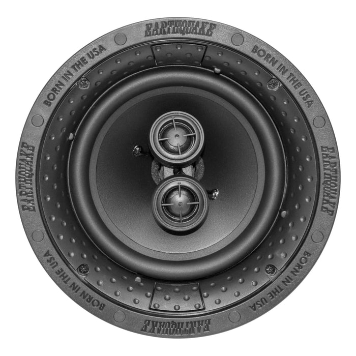 Earthquake Sound R6D 6.5" 160W Max Power 8-Ohms In-Ceiling Speaker (each)