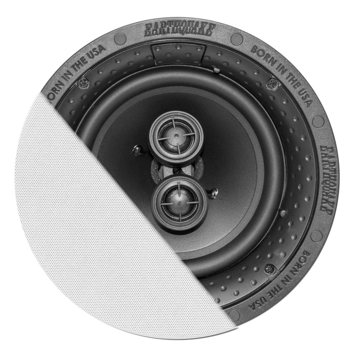 Earthquake Sound R6D 6.5" 160W Max Power 8-Ohms In-Ceiling Speaker (each)