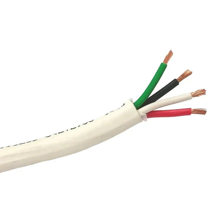 Wavenet AC1604RWH4 4 Conductors 500FT 16AWG OFC Riser CMR Audio Cable - White