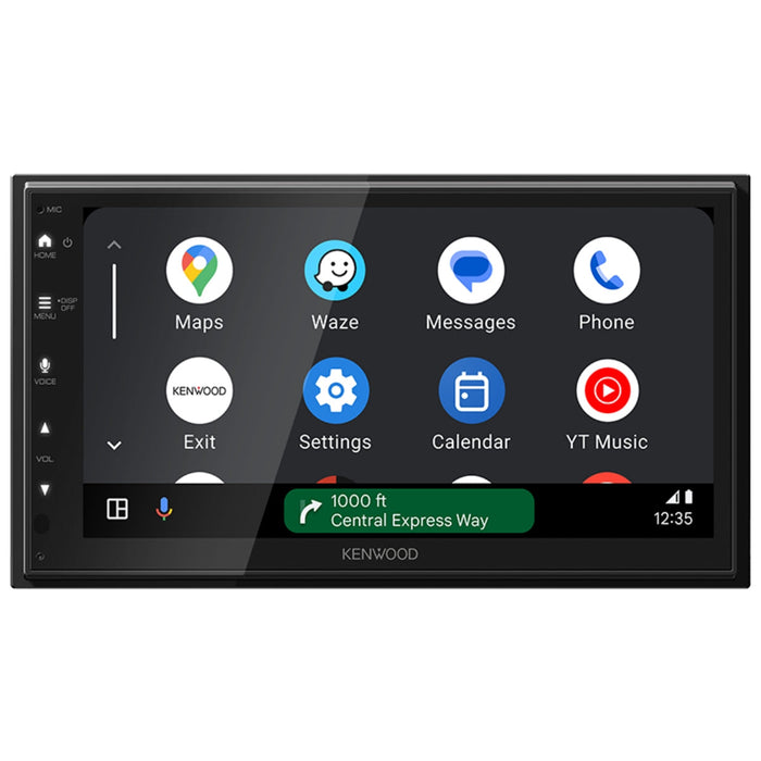 Kenwood DMX50S 6.8" Digital Multimedia Monitor Receiver with Wireless Apple CarPlay Android Auto Bluetooth
