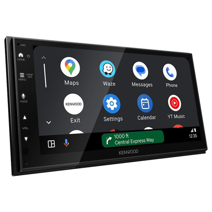 Kenwood DMX50S 6.8" Digital Multimedia Monitor Receiver with Wireless Apple CarPlay Android Auto Bluetooth