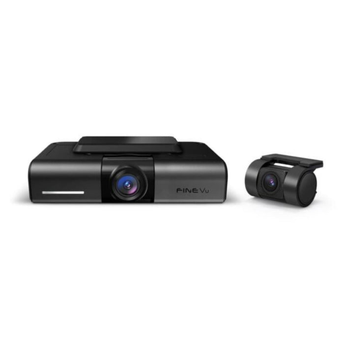FineVu GX1100 4K Ultra HD Resolution Auto Night Vision Wide-Angle Lenses Dash Camera