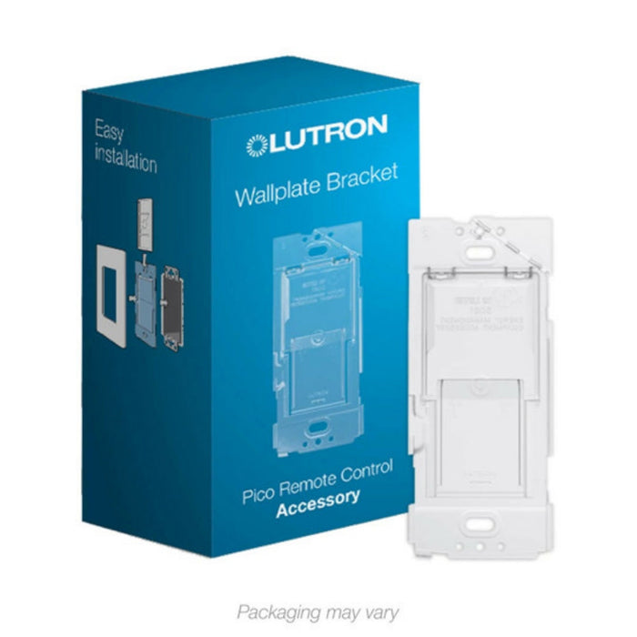 Lutron PICO-WBX-ADAPT Caseta Wireless Wallplate Bracket For Pico Smart Remote 3-way, White