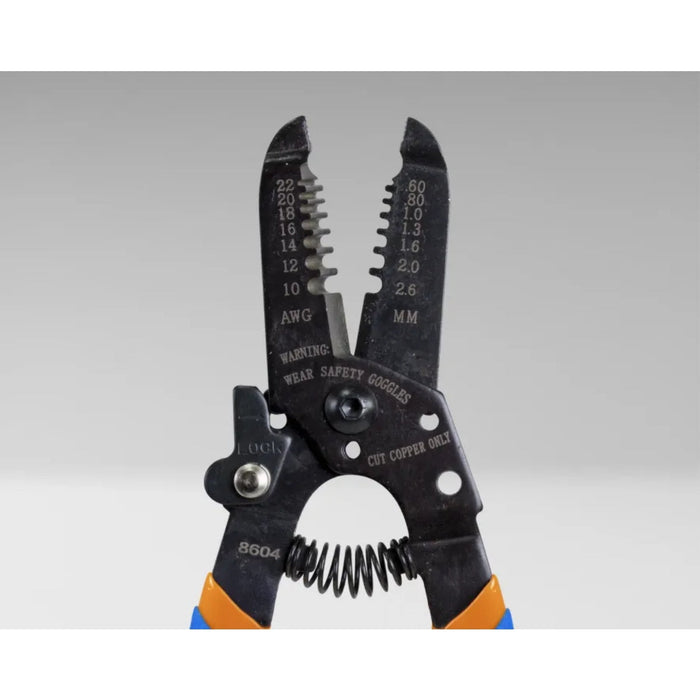 Jonard Tools JIC-1022 10-22 AWG Ground Steel Wire Stripper Cutter
