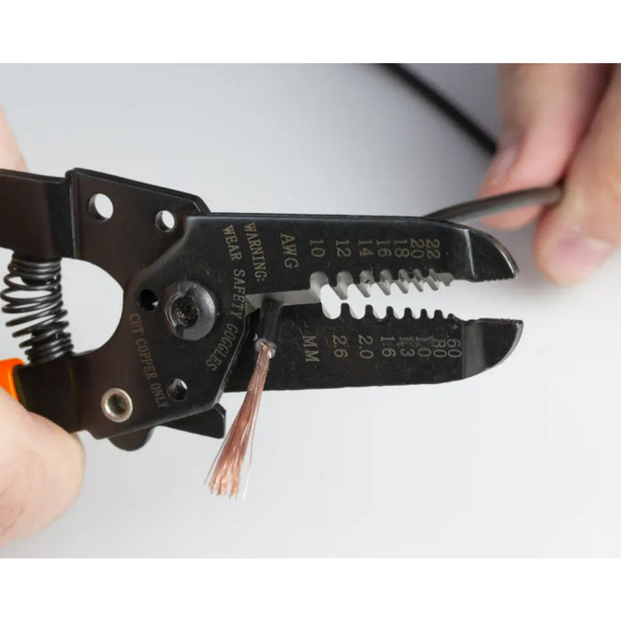 Jonard Tools JIC-1022 10-22 AWG Ground Steel Wire Stripper Cutter