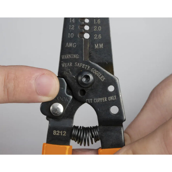 Jonard Tools JIC-1022 10-22 AWG Ground Steel Wire Stripper Cutter