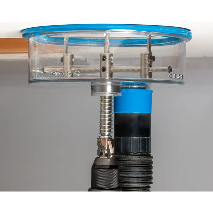 Jonard Tools AHC-19 Adjustable Round Hole Cutter with Vacuum Port 8.6"