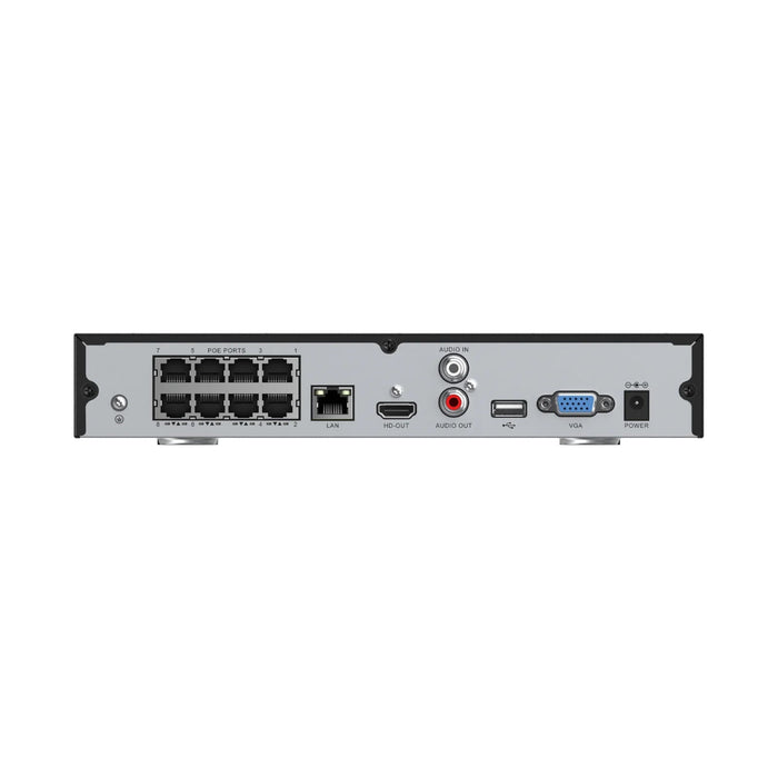 16-Channel NVR 12MP 8 PoE Ports AI Light Network Video Recorder (No HDD)