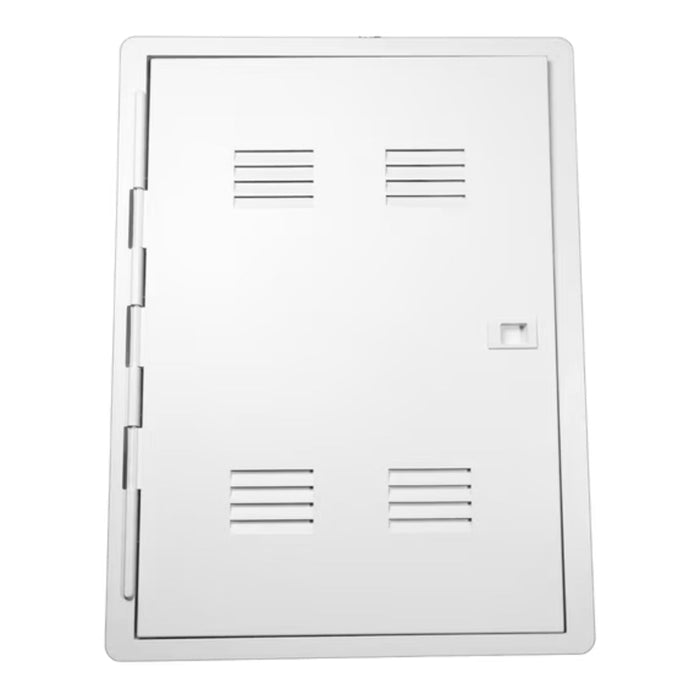 DataComm 80-1521-HEXT 21" Deep Hinged Door - White (Each)