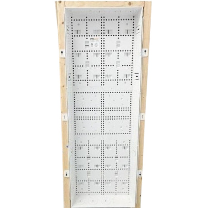 DataComm 80-1542 42" Plastic Media Enclosure, Structured Wiring - White (Each)