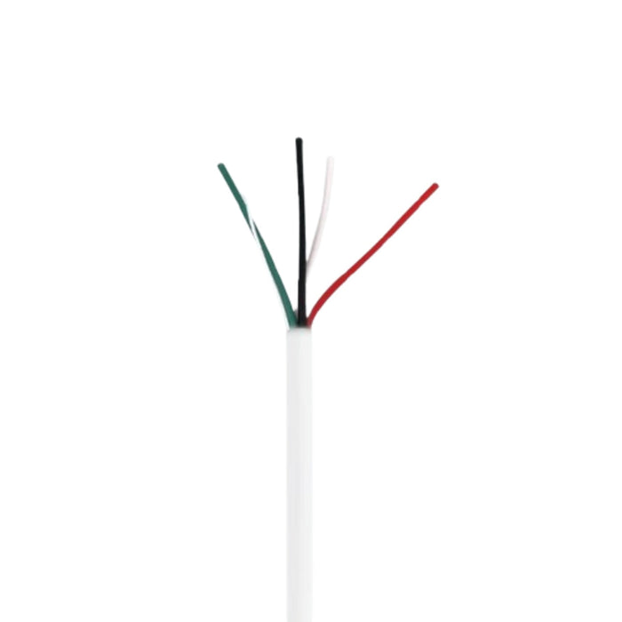 Wavenet SC2204RWH1 22AWG, Solid, 4 Conductors, Riser Security Cable, 1000' ft Pull Box - White
