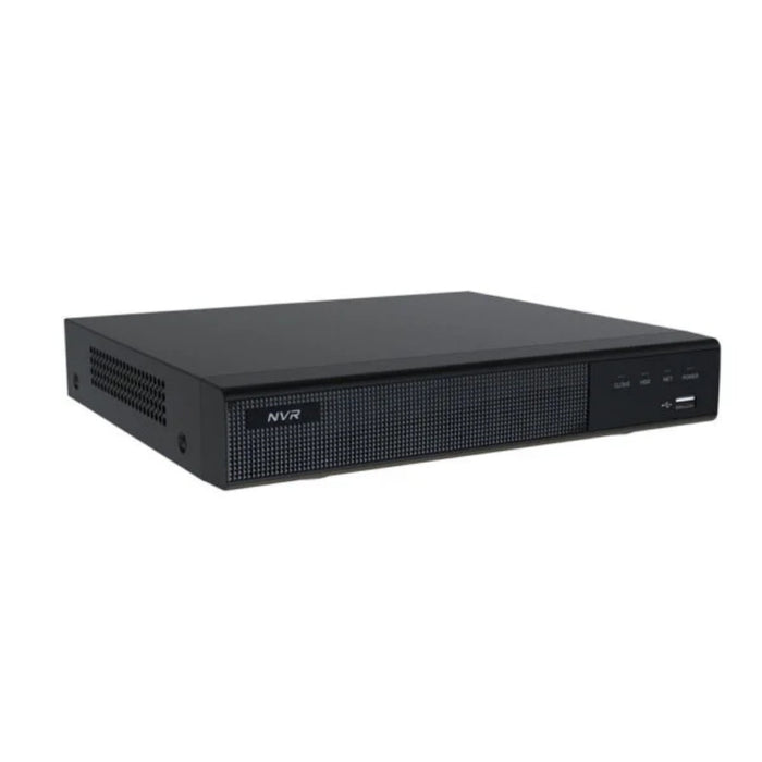 9-Channel 12MP NVR 4 PoE Ports 1X SATA Network Video Recorder with AI Management Function