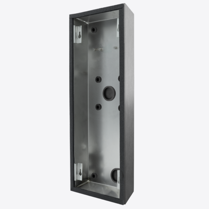 DoorBird D21DKV-SMB Surface-Mount Backbox Housing for D21DKV - Stainless Steel