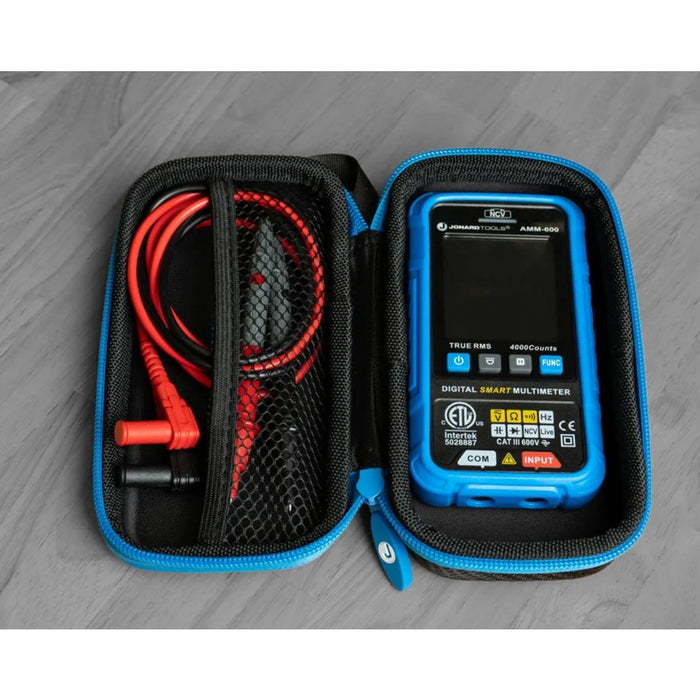 Jonard Tools AMM-600 Automatic Intelligent Digital Multimeter ETL Certified Tests A/C DC Voltage 600V