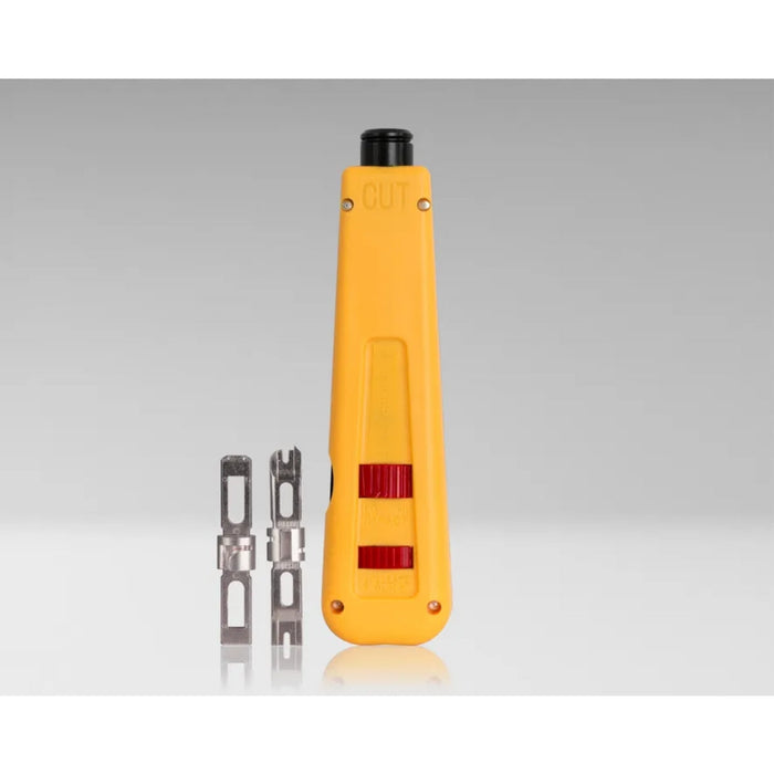 Jonard Tools EPD-91461 Manual Punchdown Tool with 2 Steel Blades 66 and 110 for Punchdown Blocks