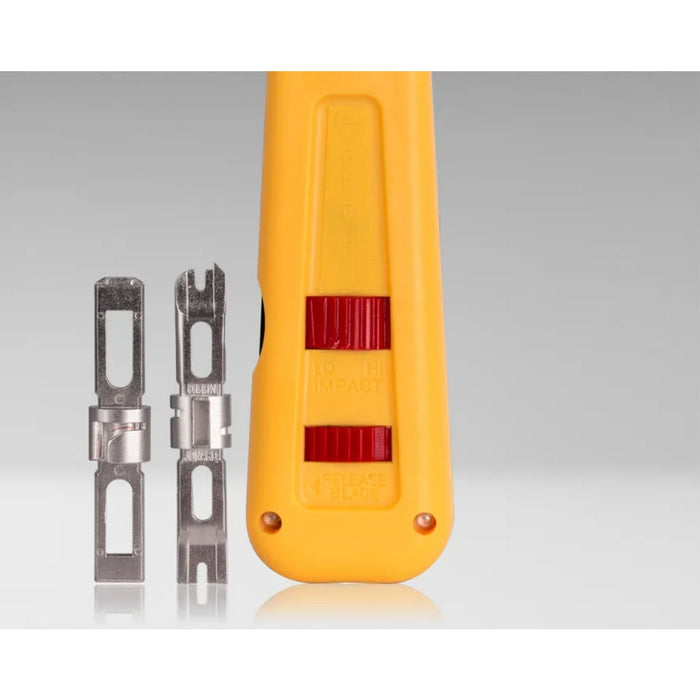 Jonard Tools EPD-91461 Manual Punchdown Tool with 2 Steel Blades 66 and 110 for Punchdown Blocks