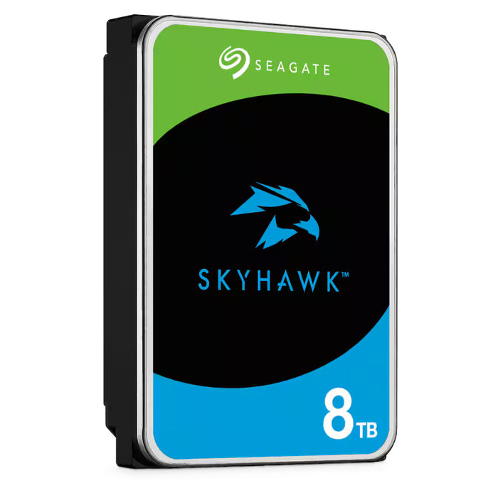 Seagate SkyHawk 8TB Surveillance Hard Drive HDD 3.5" SATA for DVR & NVR Security Camera Systems (ST8000VX010)