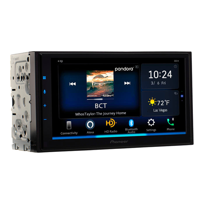 Pioneer DMH-W4660NEX 6.8" Android Auto and Apple CarPlay Bluetooth Digital Media Receiver